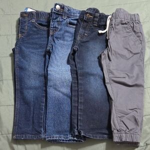 Old Navy Kids Denim and Gray Jeans Set